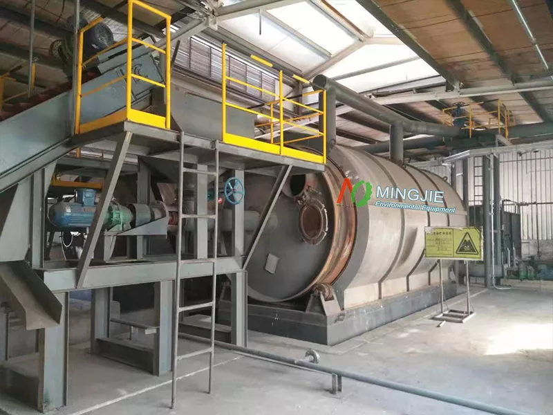 Tyre Recycling Pyrolysis Plant for Sale to Lebanon